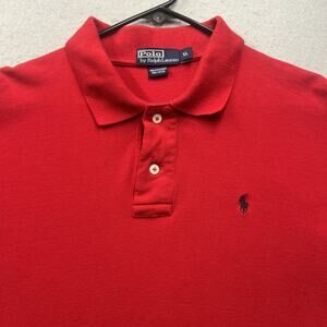 Polo Ralph Lauren Polo Shirt Men’s XL Red Short Sleeve Classic Pony Logo